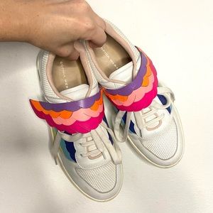 Sophia Webster Rainbow Wing Sneakers